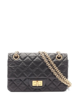 CHANEL Pre-Owned 2019 2.55 Matelassé shoulder bag - Black