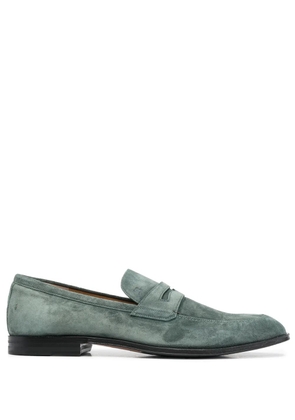 Bally Webb suede loafers - Green