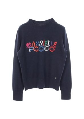 CHANEL Pre-Owned 1986-1988 Gabrielle Coco sweater - Blue