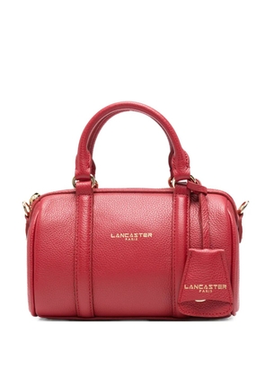 Lancaster small grained leather tote bag - Red