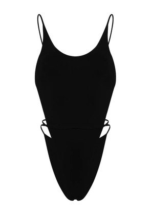 Saint Laurent backless self-tie swimsuit - Black