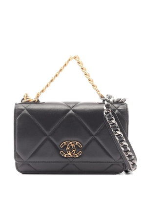 CHANEL Pre-Owned 2021 19 Dizeneuf shoulder bag - Black
