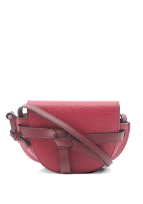 Loewe Pre-Owned 2000s mini Gate leather crossbody bag - Red