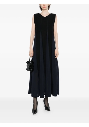 CFCL knitted V-neck dress - Black