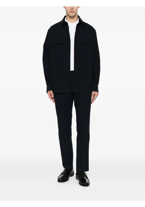 Karl Lagerfeld logo-patch trousers - Blue