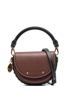 Stella McCartney Frayme chain-detail shoulder bag - Black