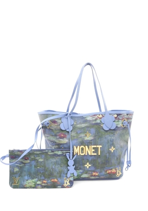 Louis Vuitton Pre-Owned x Jeff Koons MM Neverfull Masters tote bag - Blue