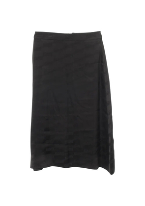 Balenciaga Pre-Owned 2010s BB logo-pattern skirt - Black