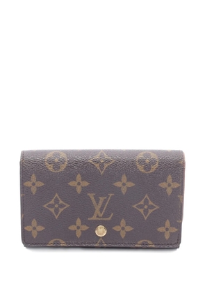 Louis Vuitton Pre-Owned 2008 Porte-Monnaie Billets Trésor Monogram wallet - Brown