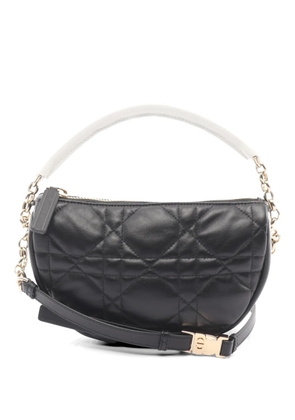 Christian Dior Pre-Owned 10s Vibe Cannage shoulder bag - Black