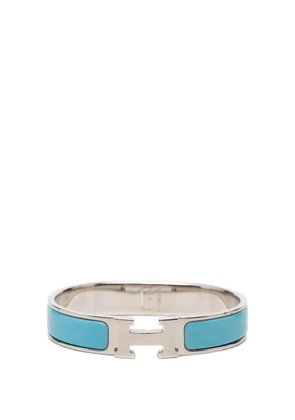Hermès Pre-Owned 2000-2025 Narrow Enamel Clic H Bracelet PM costume bracelet - Blue