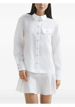 Mia Peculiar button-up shirt - White