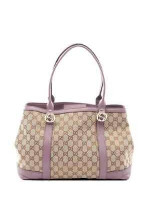 Gucci Pre-Owned 2010s Miss GG canvas tote bag - Neutrals