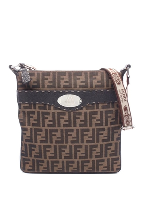 Fendi Pre-Owned 2010s Selleria Zucca shoulder bag - Brown