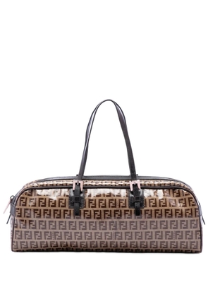 Fendi Pre-Owned 2000-2010 Zucchino Crystal handbag - Brown