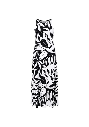 Max Mara floral-print sleeveless maxi dress - White