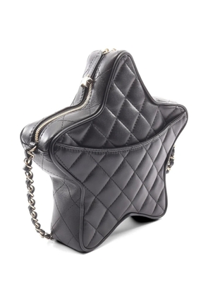 CHANEL Pre-Owned 2021 Walk of Fame Star crossbody bag - Black
