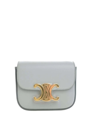Celine Pre-Owned 2023 Mini Calfskin Claude crossbody bag - Blue