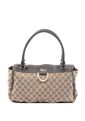 Gucci Pre-Owned 2000s Abby GG canvas tote bag - Brown