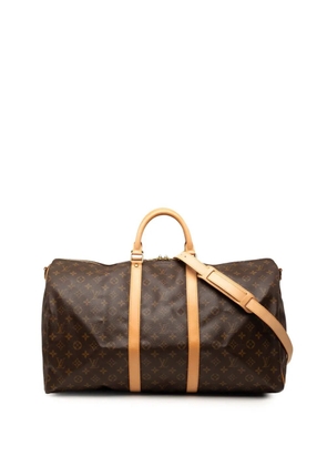 Louis Vuitton Pre-Owned 1999 Monogram Keepall Bandouliere 50 travel bag - Brown