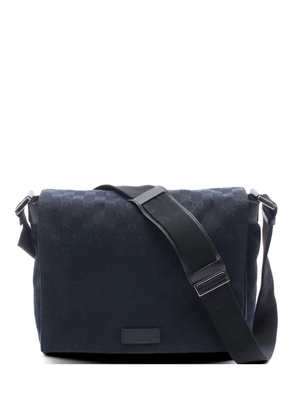 Gucci Pre-Owned 2010s GG canvas shoulder bag - Black