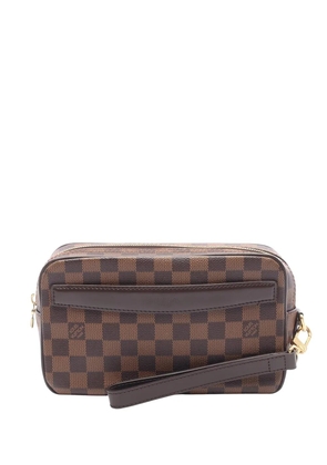 Louis Vuitton Pre-Owned 2013 Damier Ebene Pochette Saint Paul clutch bag - Brown