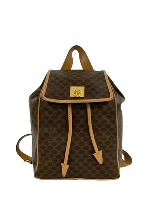 Celine Pre-Owned 2014 Macadam backpack - Brown