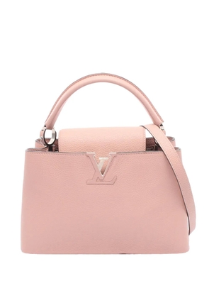 Louis Vuitton Pre-Owned 2016 Taurillon Capucines MM satchel - Pink