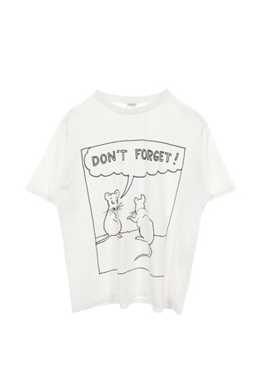 Loewe Pre-Owned x Loewe and Joe Brainard 2010s Joe Brainard T-shirt - White