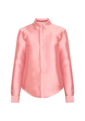 CALVIN KLEIN COLLECTION Sophie button-down satin shirt - Pink