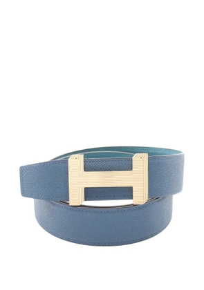 Hermès Pre-Owned 2019 Constance reversible belt - Blue