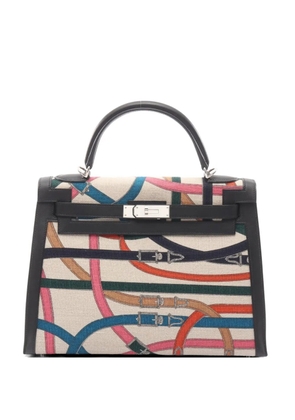 Hermès Pre-Owned 2018 32 Kelly Cavalcadour tote bag - Neutrals