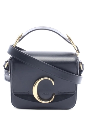Chloé Pre-Owned 2010s C-logo mini bag - Black