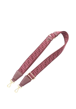 Fendi Pre-Owned 2010s FF-logo strap - Red