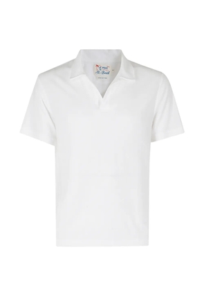 MC2 Saint Barth Jeremy open-collar T-shirt - White