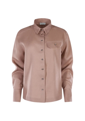 Mia Peculiar button-up shirt - Neutrals