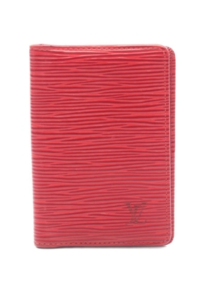 Louis Vuitton Pre-Owned 2002 Epi-leather card case - Red