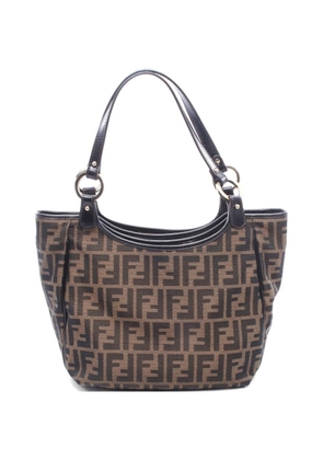 Fendi Pre-Owned 2010s Zucca shoulder bag - Neutrals