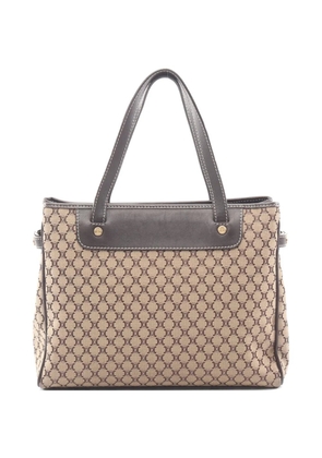 Celine Pre-Owned 2010s Macadam-canvas tote bag - Neutrals