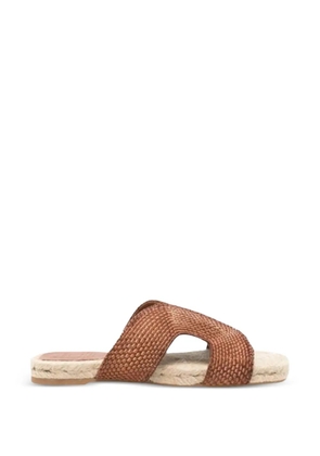 Castañer Pura woven-design espadrilles - Brown