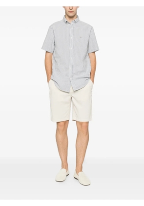 Gant striped short-sleeve shirt - Blue