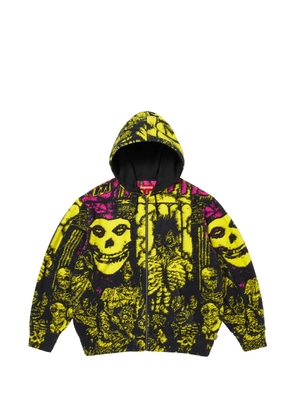 Supreme The Misfits zip-up hoodie - Black