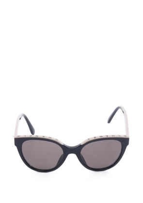 CHANEL Pre-Owned 1986-1988 cat-eye frame sunglasses - Black