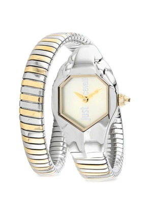 Just Cavalli Glam DNA snake-design 22mm watch - Gold