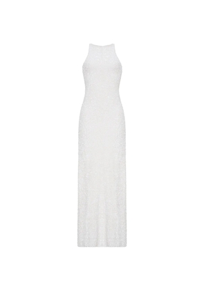 Adam Lippes Taylor sequin-embellished maxi dress - White