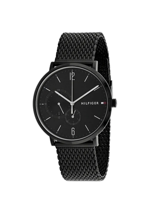 Tommy Hilfiger logo-detail 40mm watch - Black