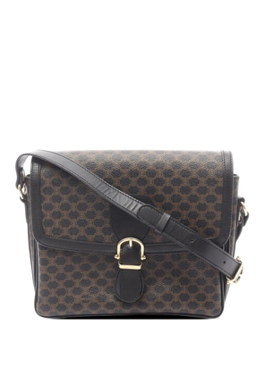Celine Pre-Owned 2010s Macadam shoulder bag - Black