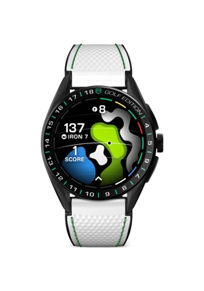 TAG Heuer connected golf 45mm watch - Black