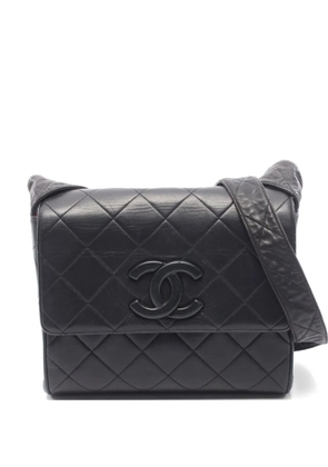 CHANEL Pre-Owned 1991-1994 matelassé shoulder bag - Black