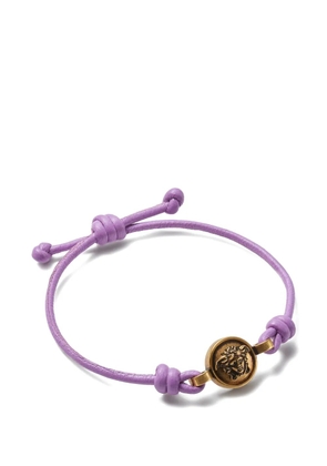 Versace Medusa leather bracelet - Purple